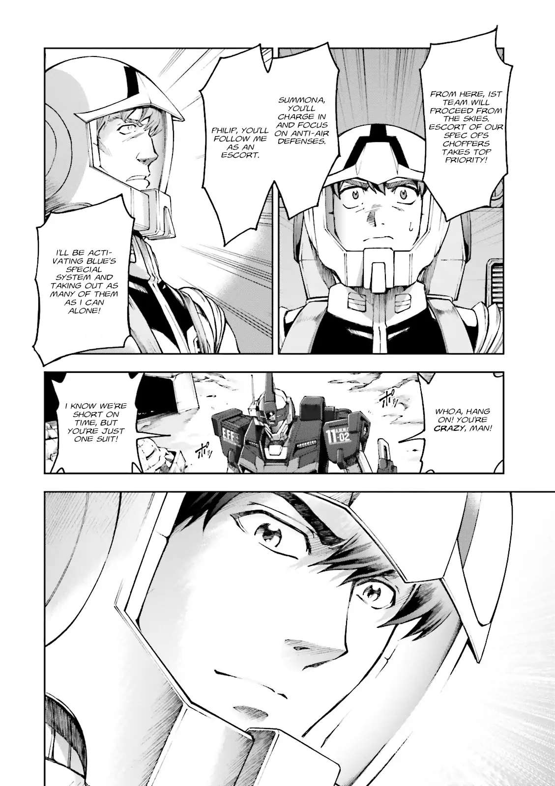 Kidou Sensei Gundam Gaiden - The Blue Destiny (Taichi You) Chapter 15 #17