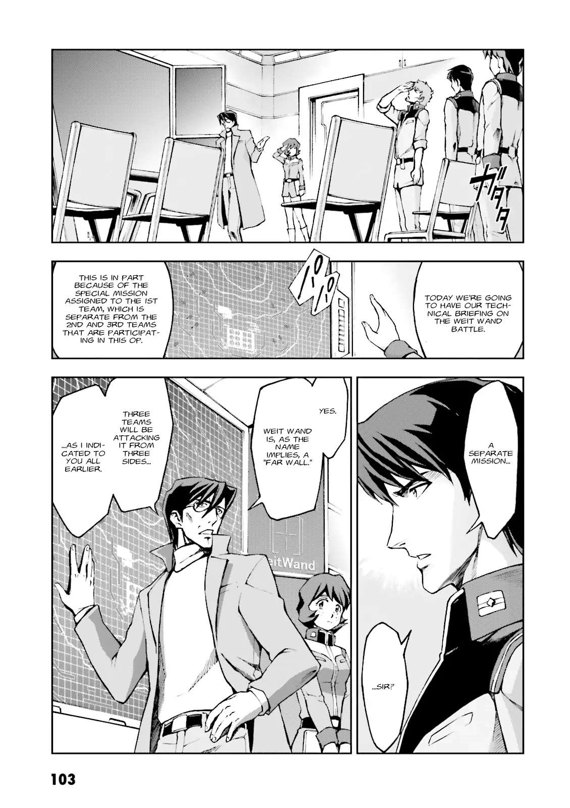 Kidou Sensei Gundam Gaiden - The Blue Destiny (Taichi You) Chapter 14 #13