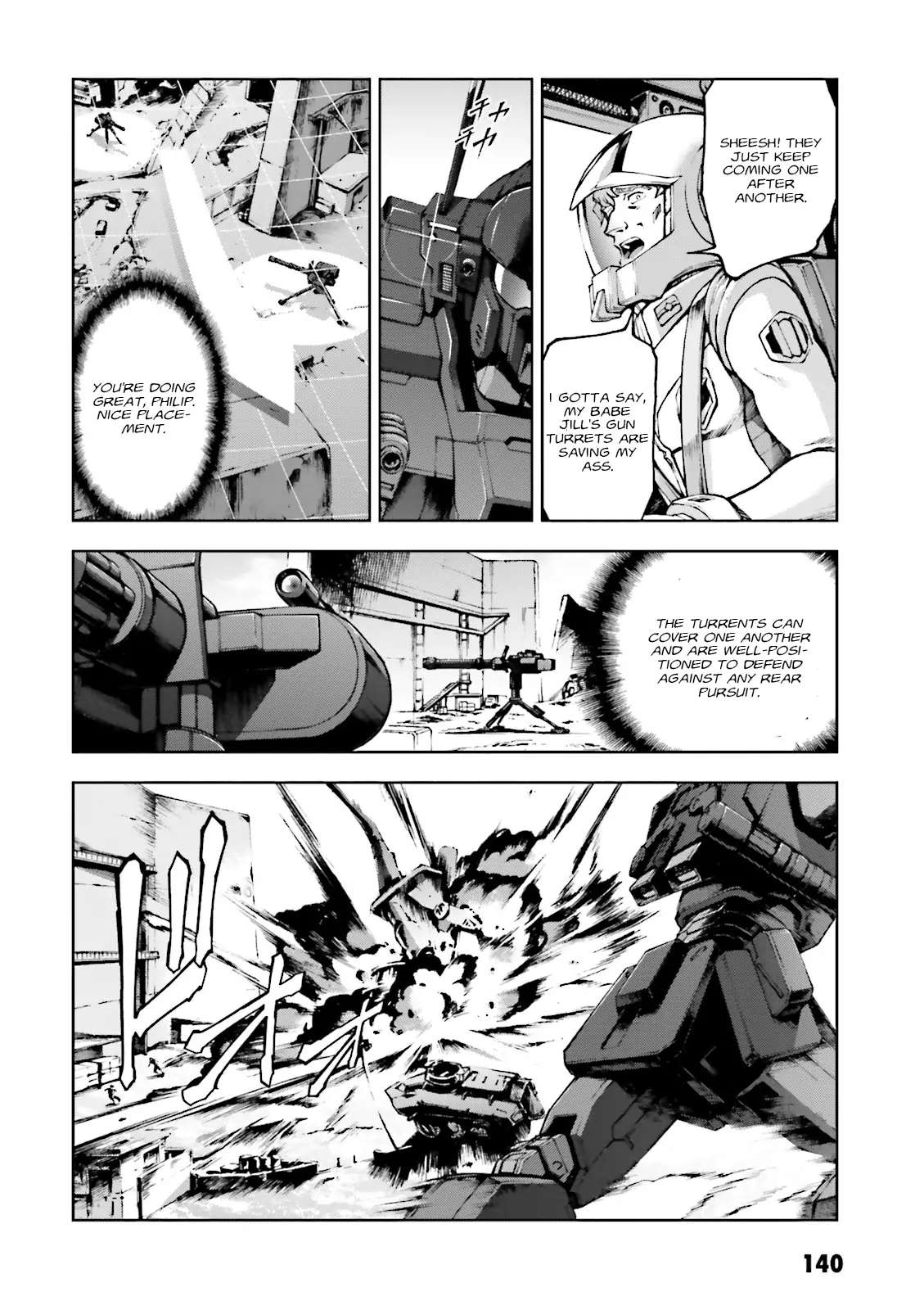 Kidou Sensei Gundam Gaiden - The Blue Destiny (Taichi You) Chapter 14 #48