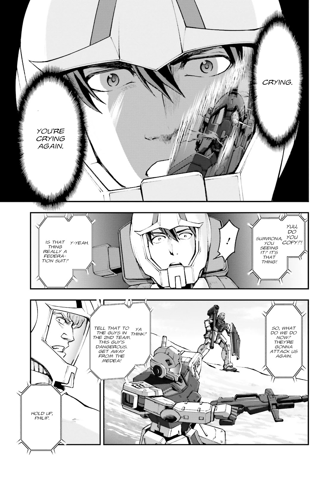 Kidou Sensei Gundam Gaiden - The Blue Destiny (Taichi You) Chapter 10 #25