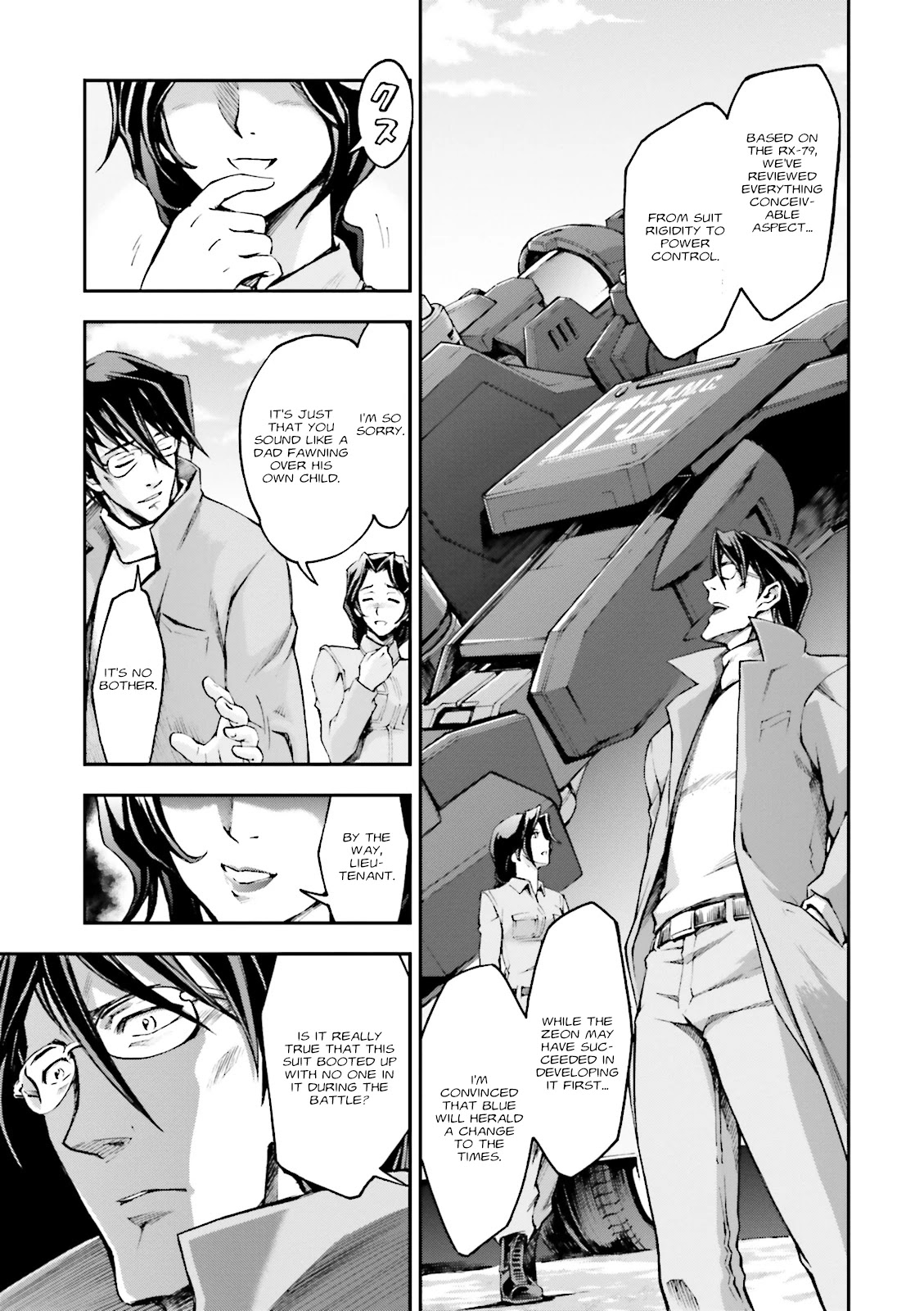 Kidou Sensei Gundam Gaiden - The Blue Destiny (Taichi You) Chapter 10 #52