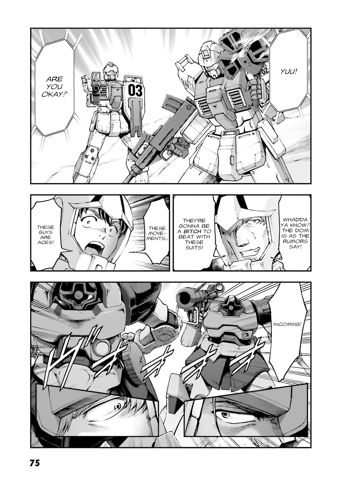 Kidou Sensei Gundam Gaiden - The Blue Destiny (Taichi You) Chapter 8 #13