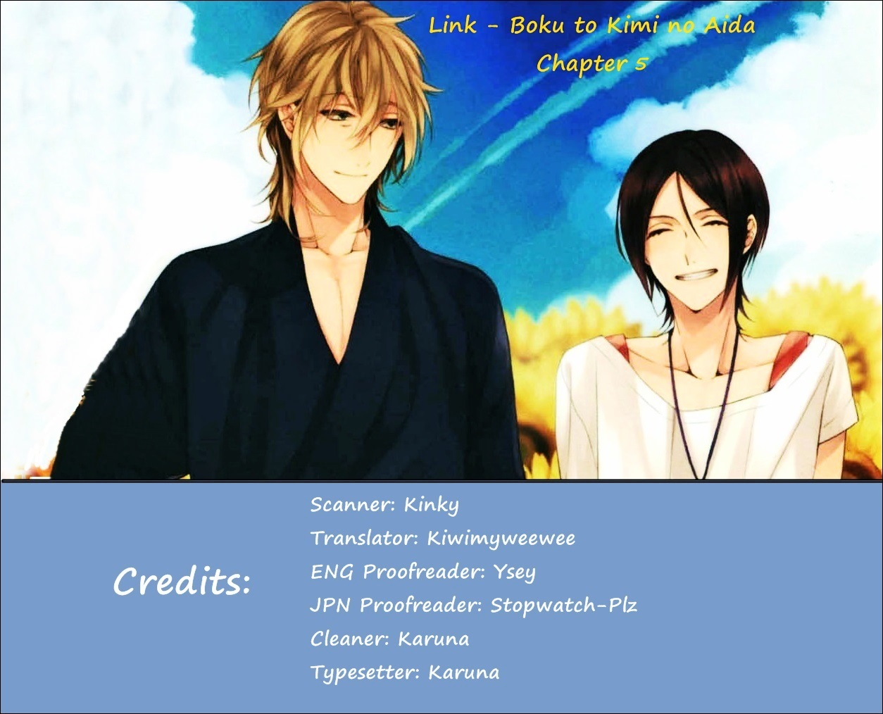 Link - Boku To Kimi No Aida Chapter 5 #16