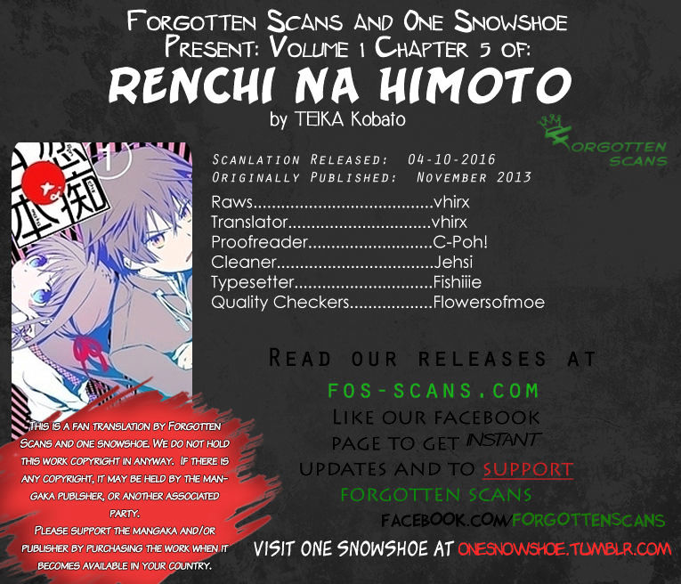 Renchi Na Himoto Chapter 5 #1