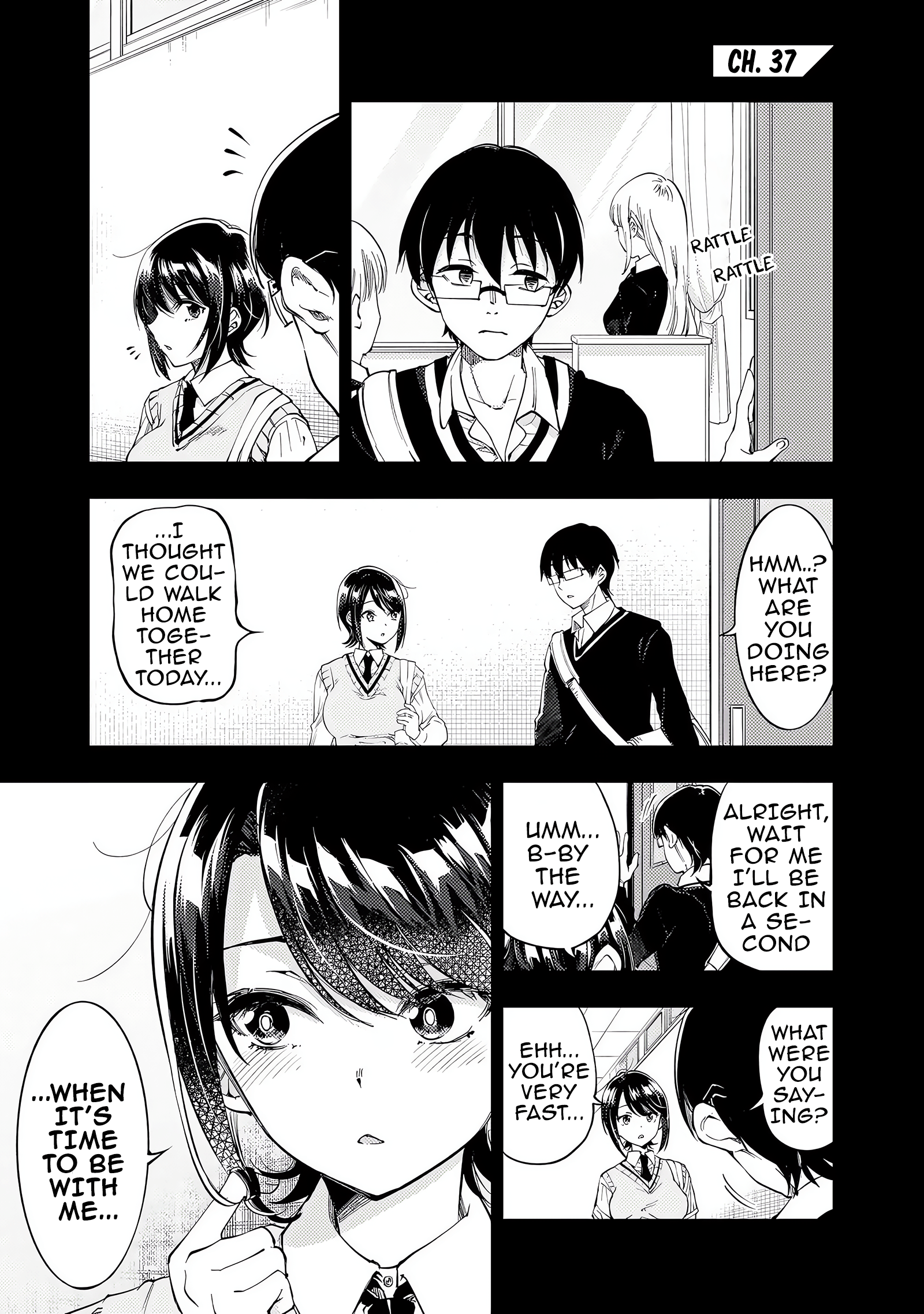 Yuzukawa-San Wa, Sasshite Hoshii. Chapter 37 #1