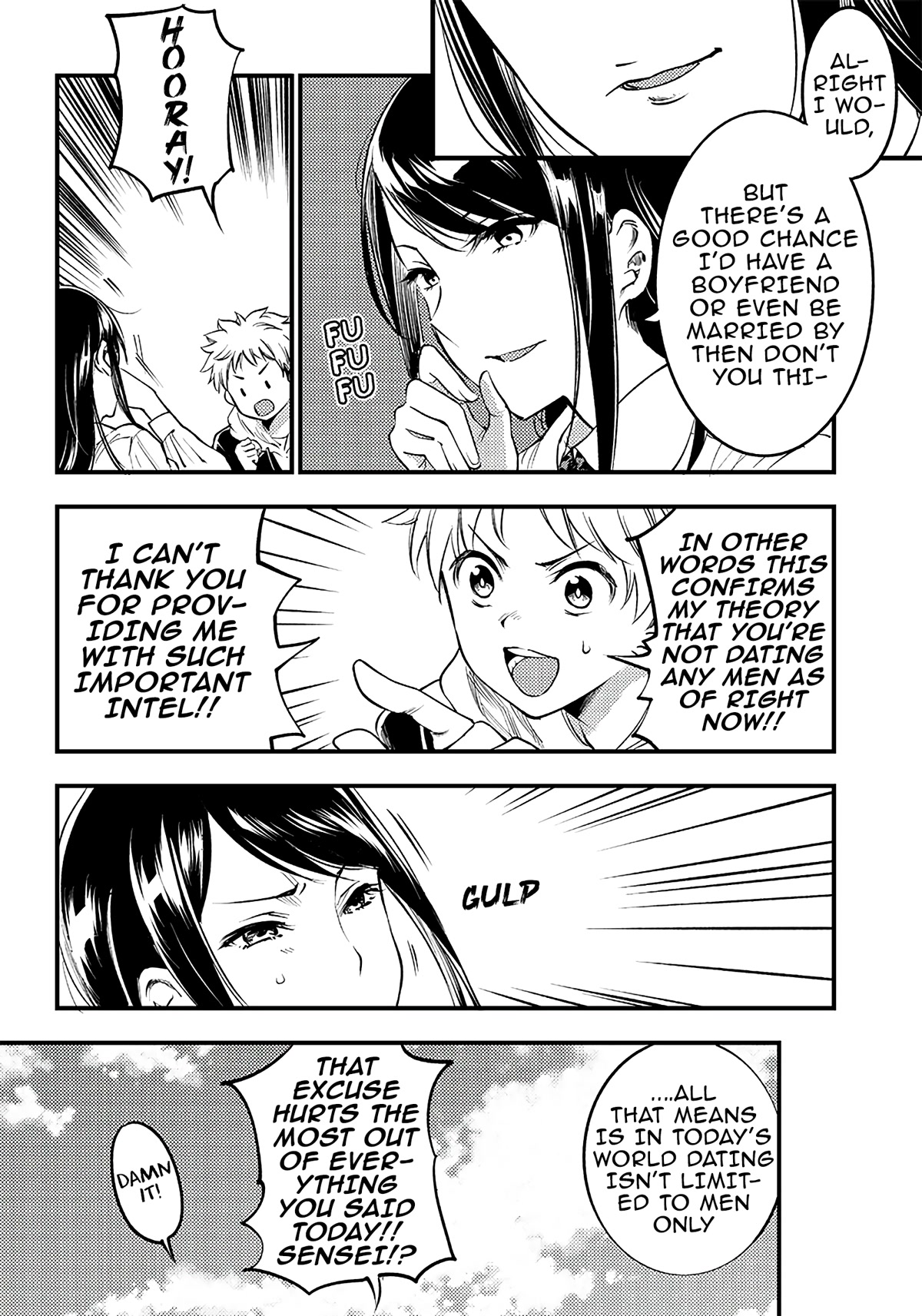 Yuzukawa-San Wa, Sasshite Hoshii. Chapter 35 #12