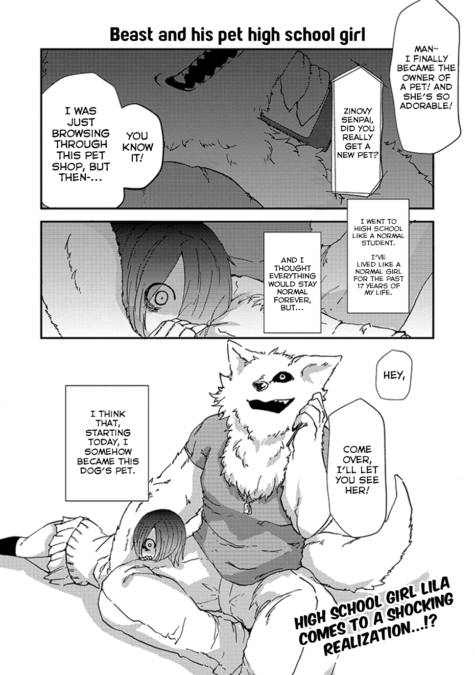 Kainushi Juujin To Pet Joshikousei Chapter 1 #3