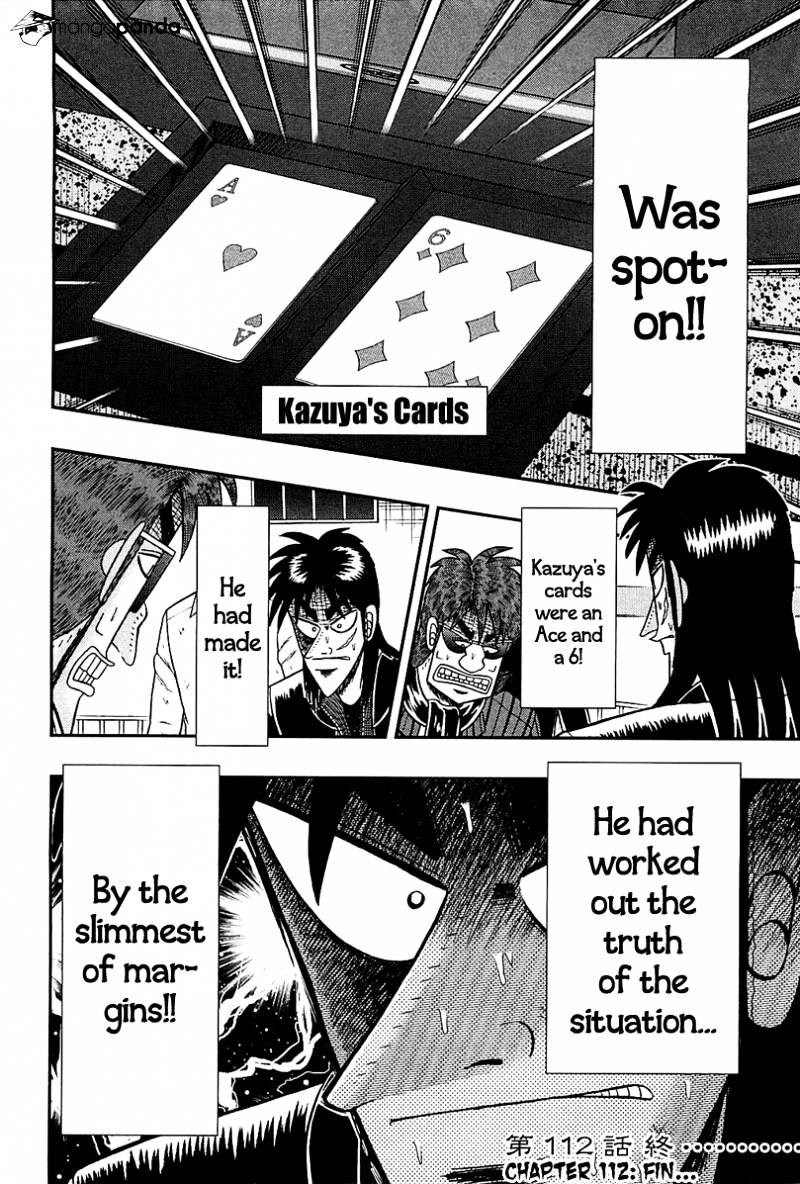 Tobaku Datenroku Kaiji: Kazuyahen Chapter 112 #21