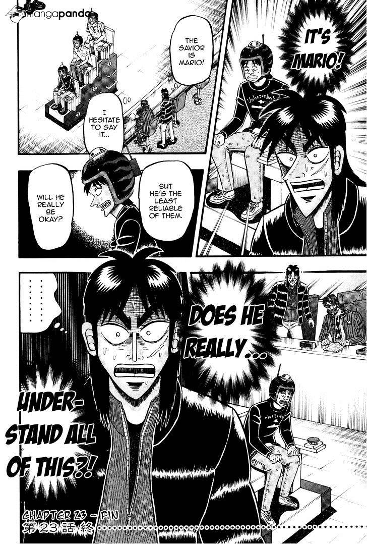 Tobaku Datenroku Kaiji: Kazuyahen Chapter 23 #19