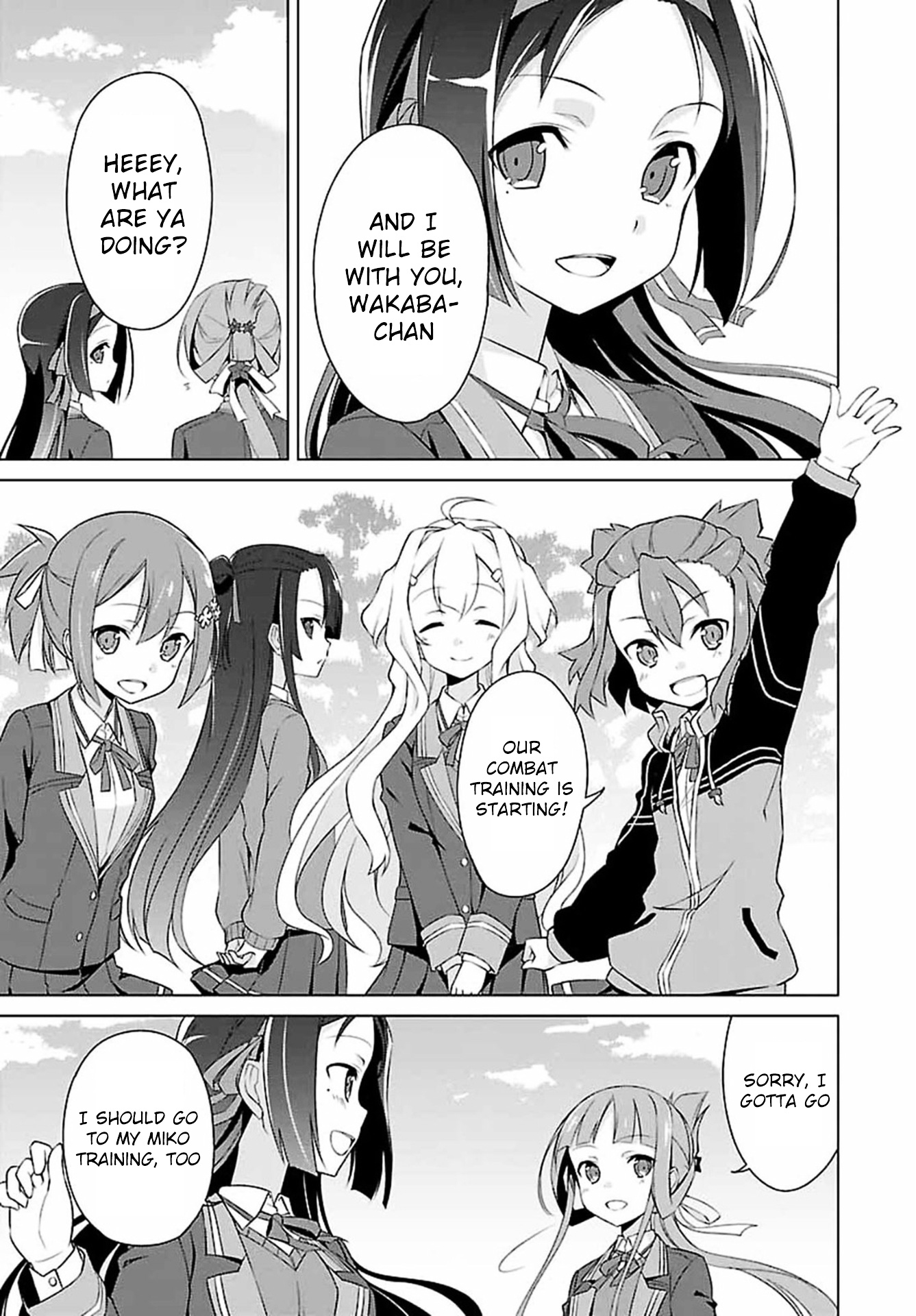 Nogi Wakaba Wa Yuusha De Aru Chapter 1 #35