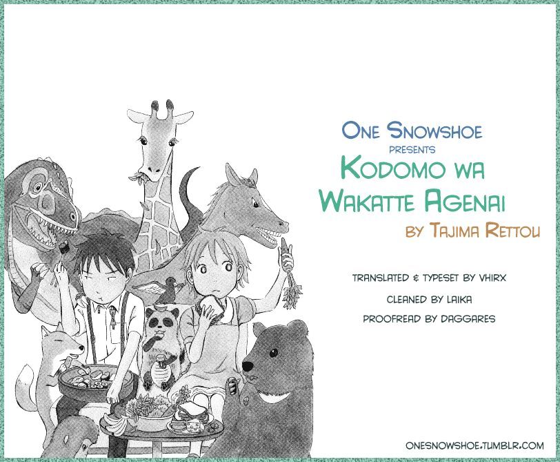 Kodomo Wa Wakatte Agenai Chapter 10 #1