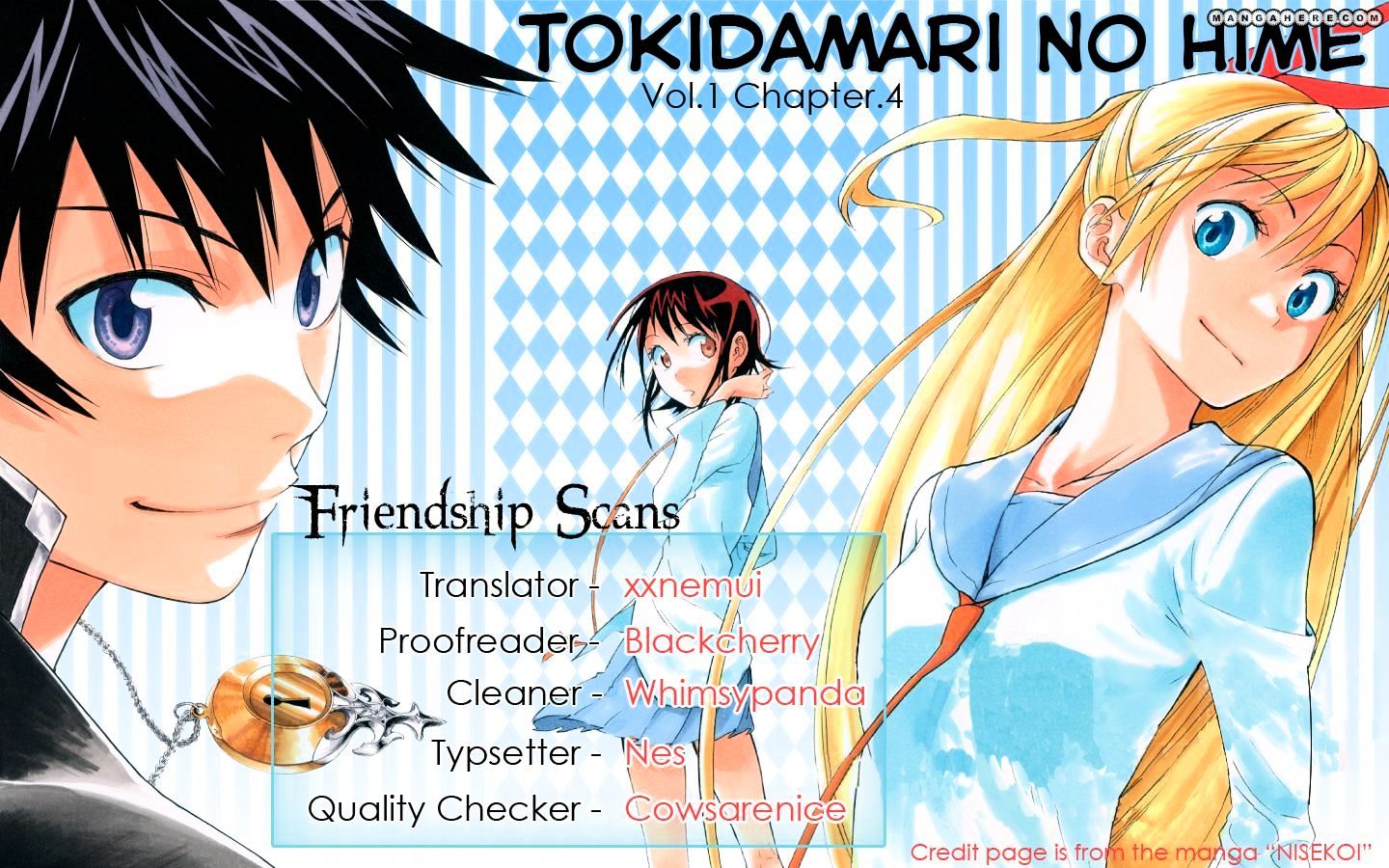 Tokidamari No Hime Chapter 4 #1