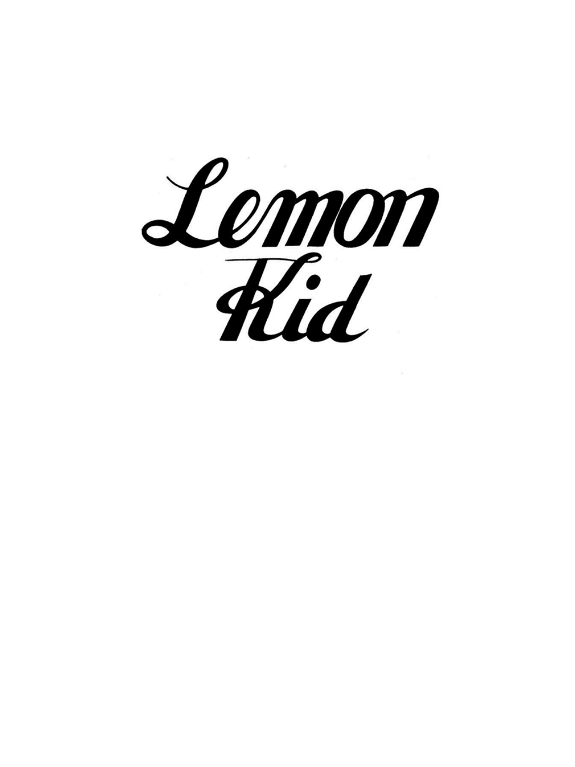 Lemon Kid Chapter 1 #6