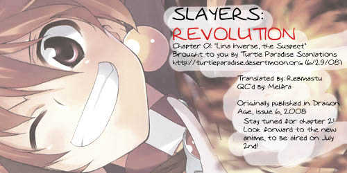 Slayers Revolution Chapter 1 #1
