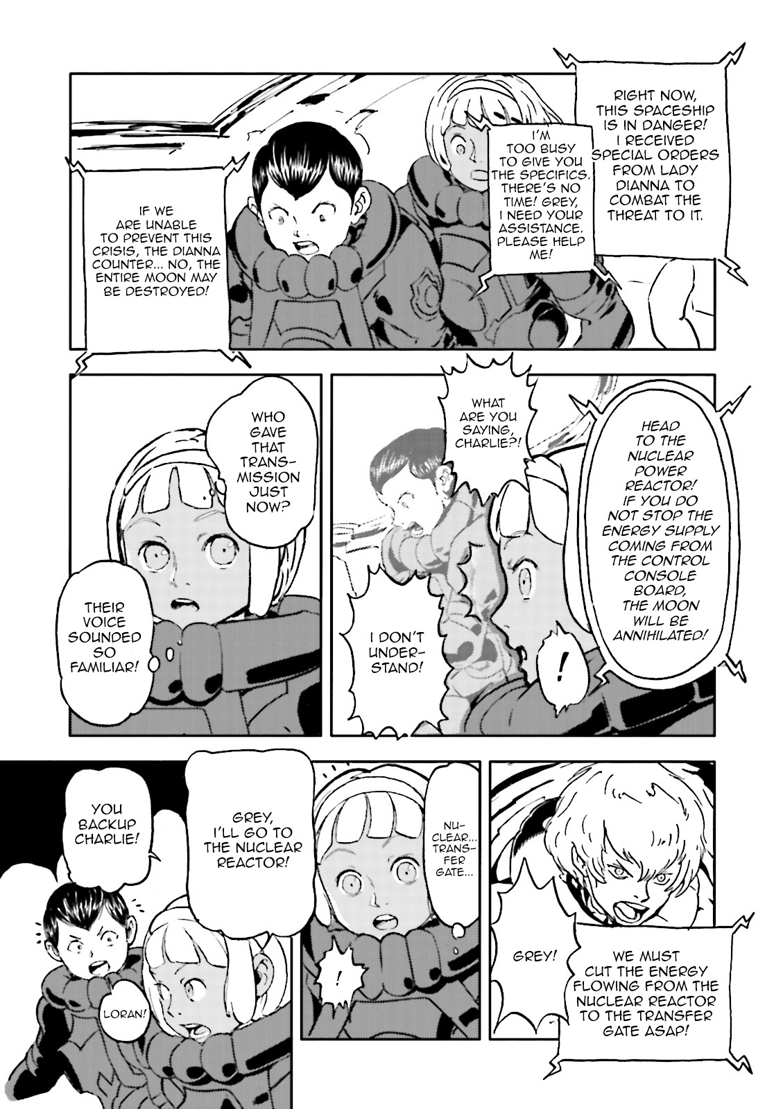 Turn A Gundam: Wind Of The Moon Chapter 8 #7