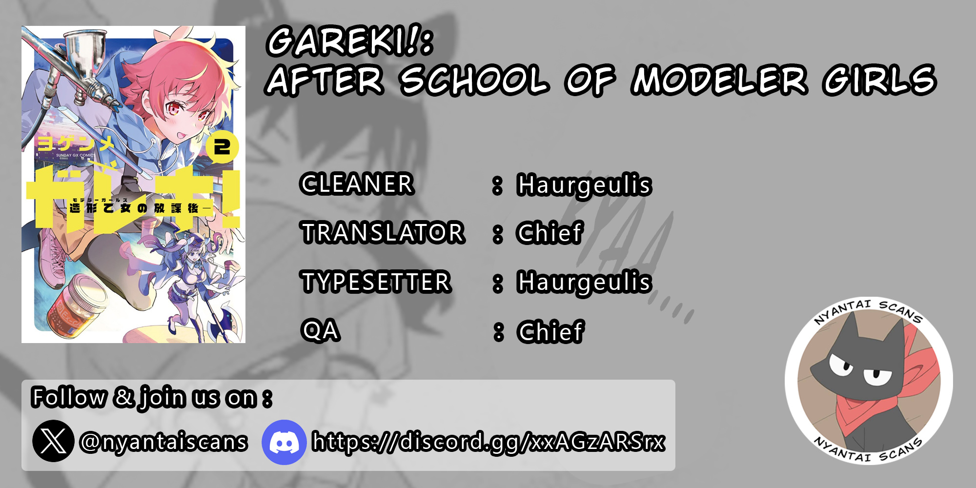 Gareki!: After School Of Modeler Girls Chapter 8 #1