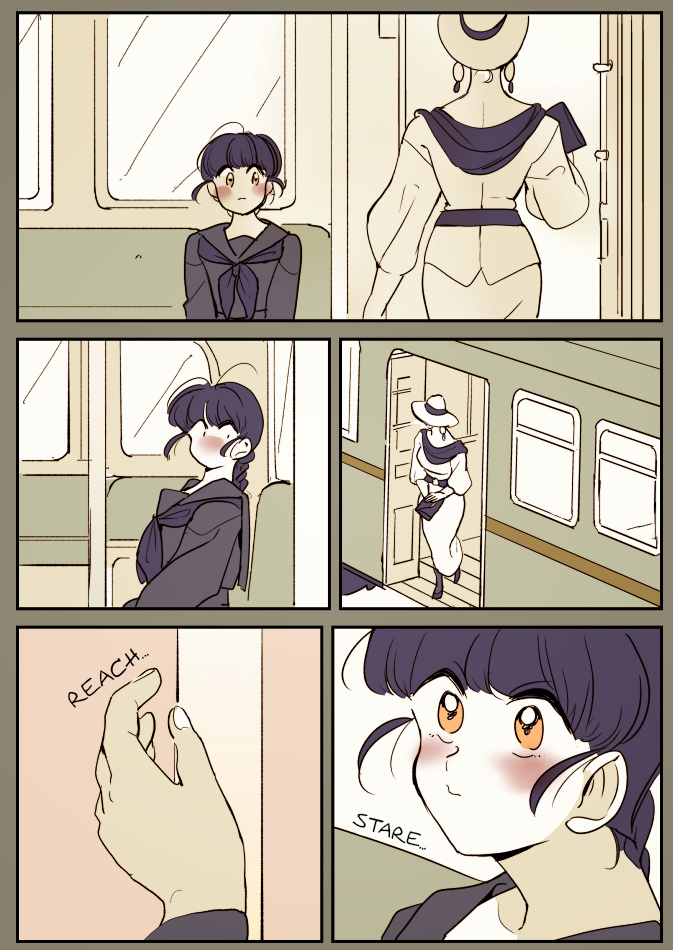 The Female Student And The Woman On The Same Bus Chapter 1 #5