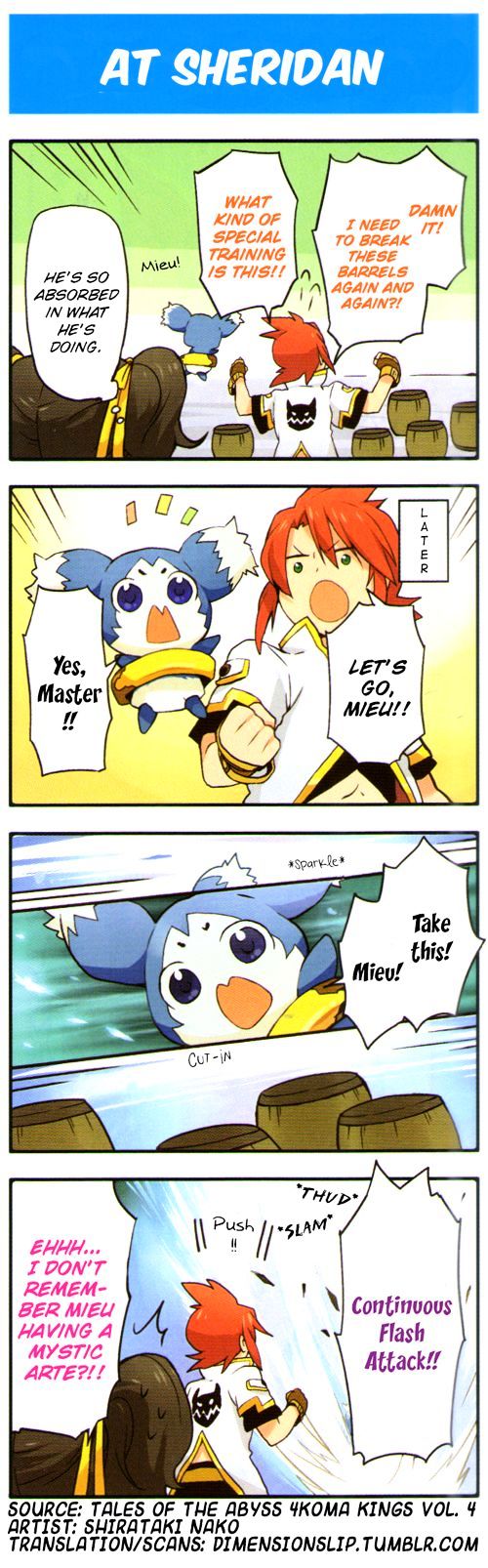 Tales Of The Abyss 4Koma Kings Chapter 27 #1