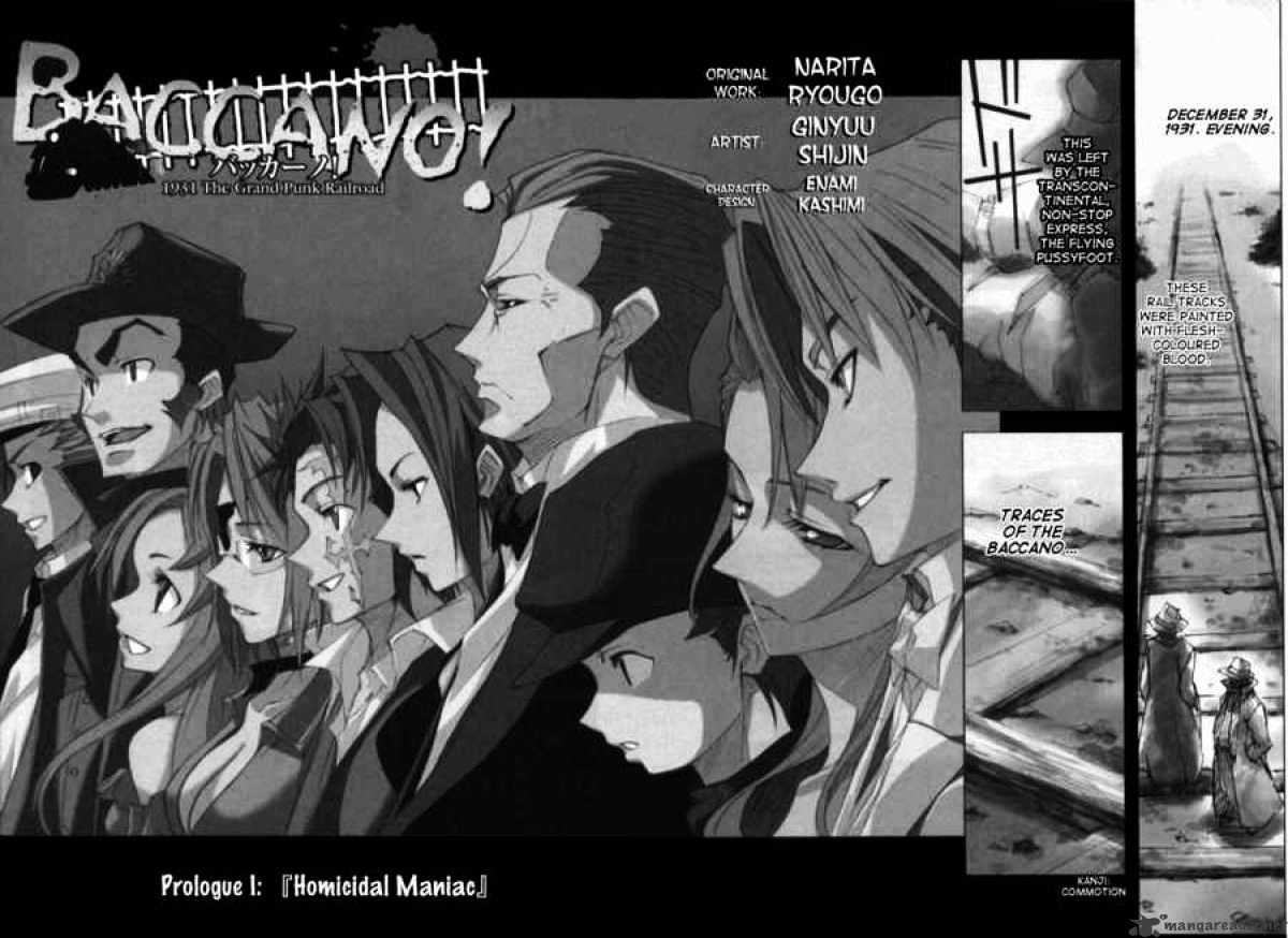 Baccano! Chapter 1 #4