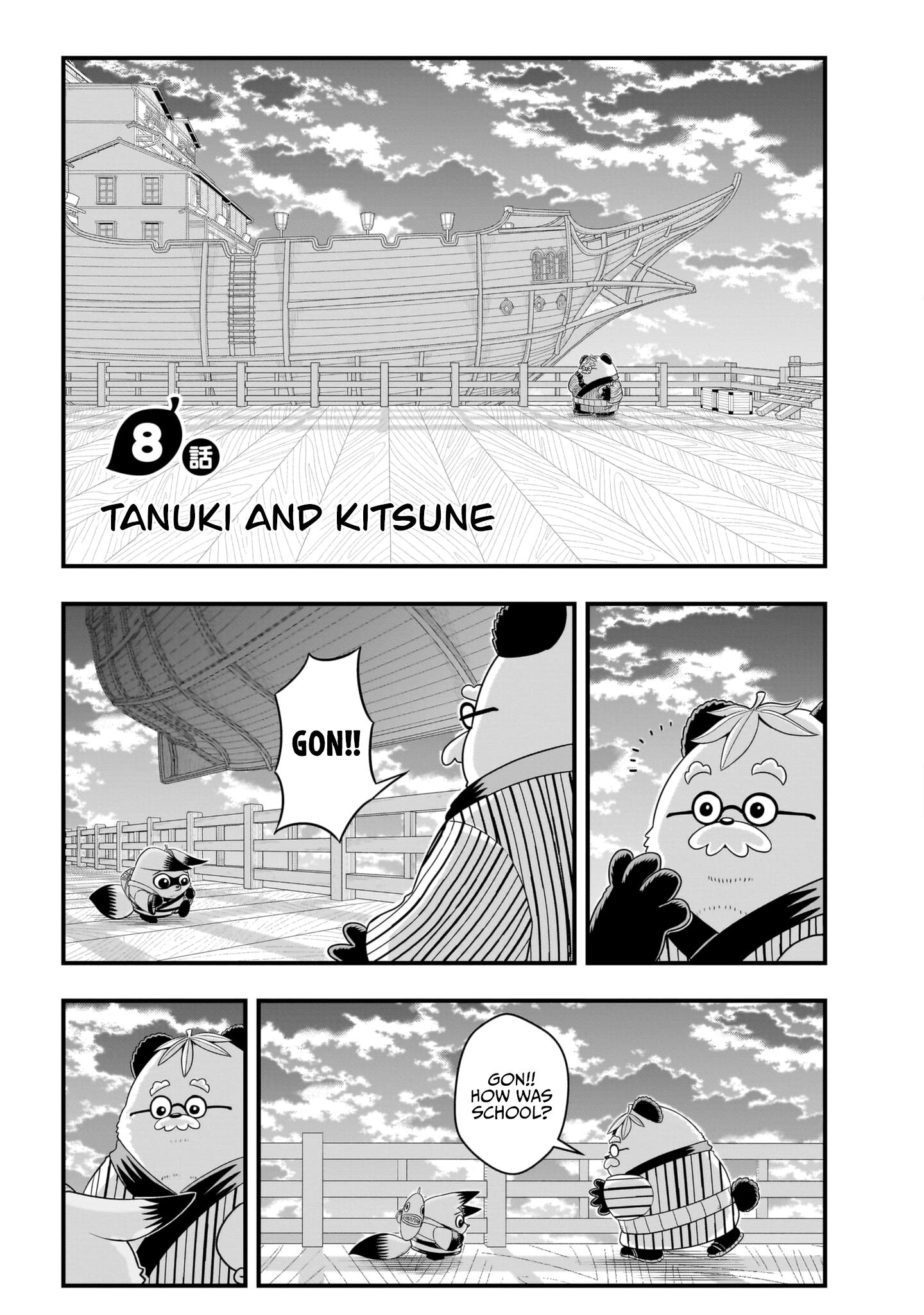 Tanukitsune No Gon Chapter 8 #1