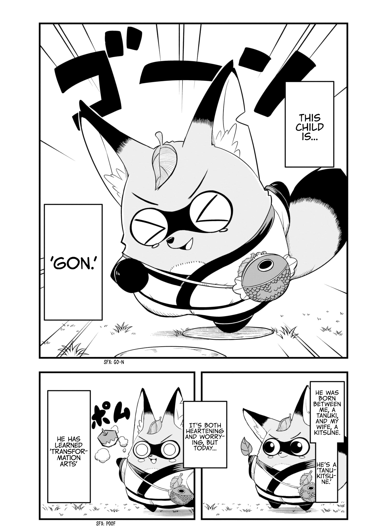 Tanukitsune No Gon Chapter 1 #6