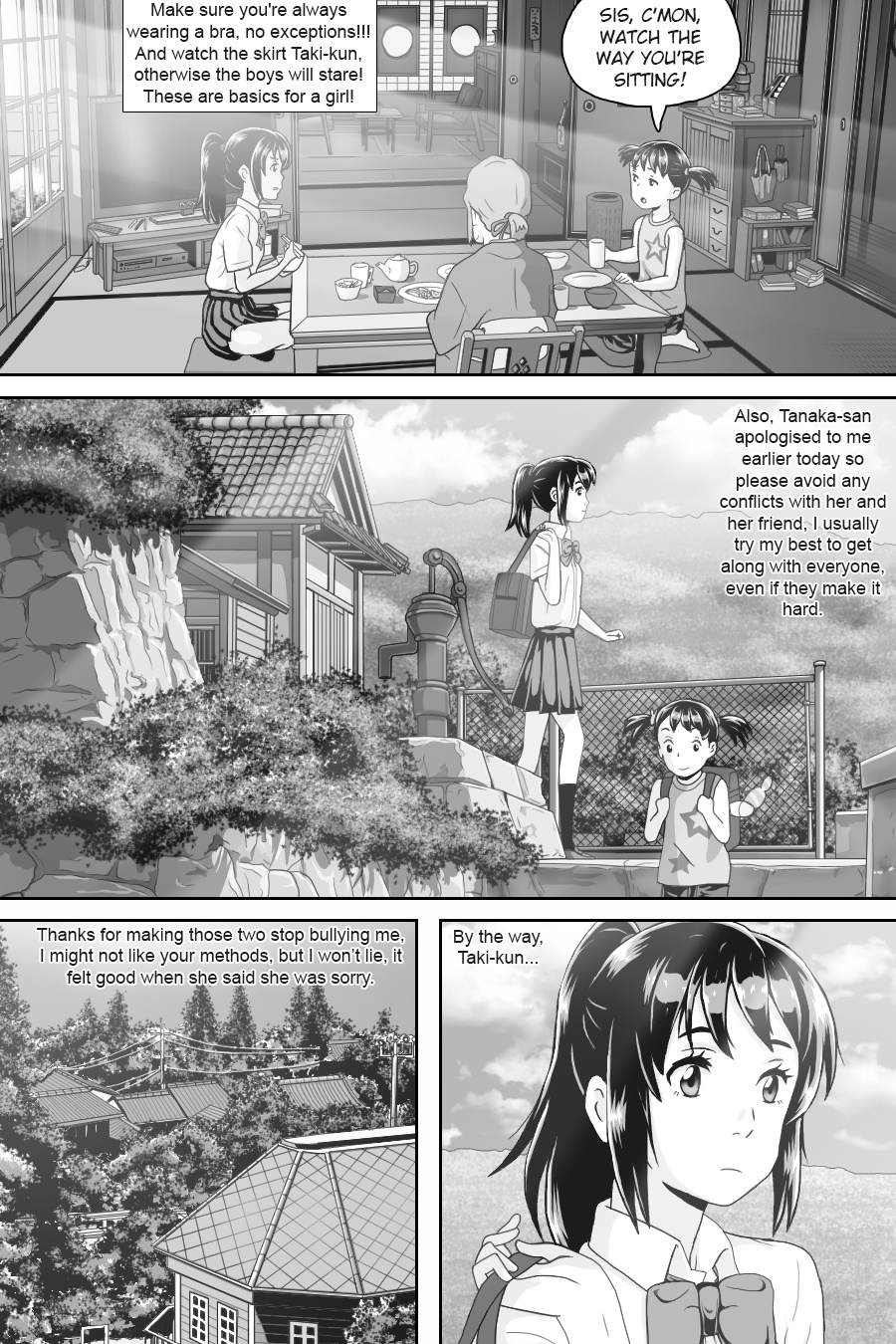 Kimi No Na Wa - Thoughts & Dreams (Doujinshi) Chapter 5 #9