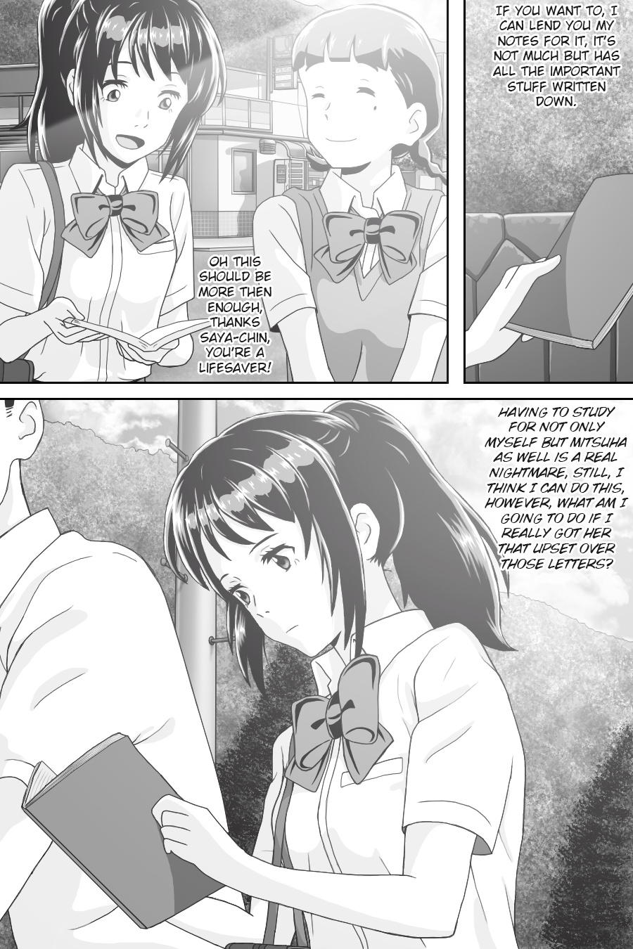 Kimi No Na Wa - Thoughts & Dreams (Doujinshi) Chapter 6 #16