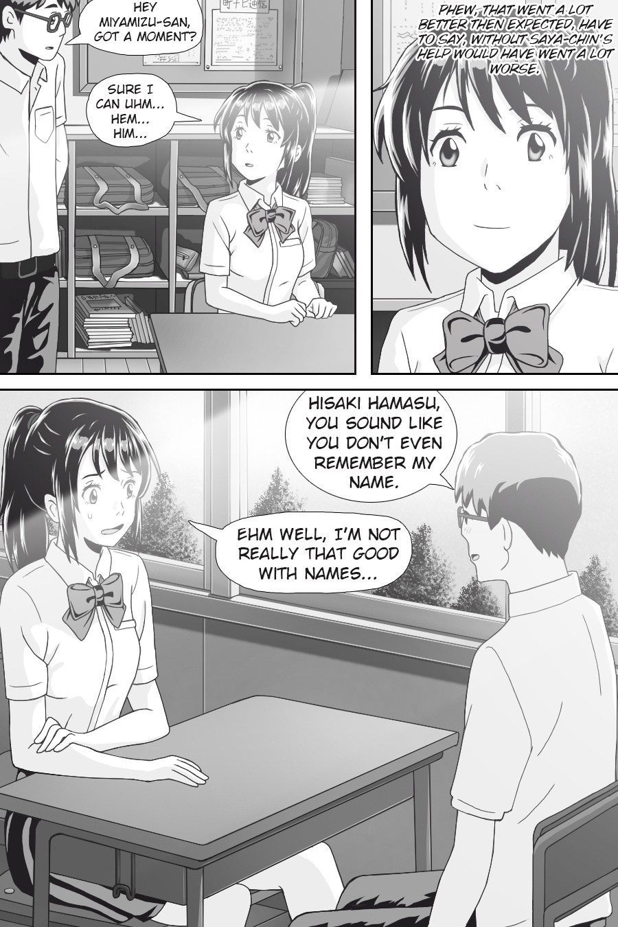 Kimi No Na Wa - Thoughts & Dreams (Doujinshi) Chapter 6 #17