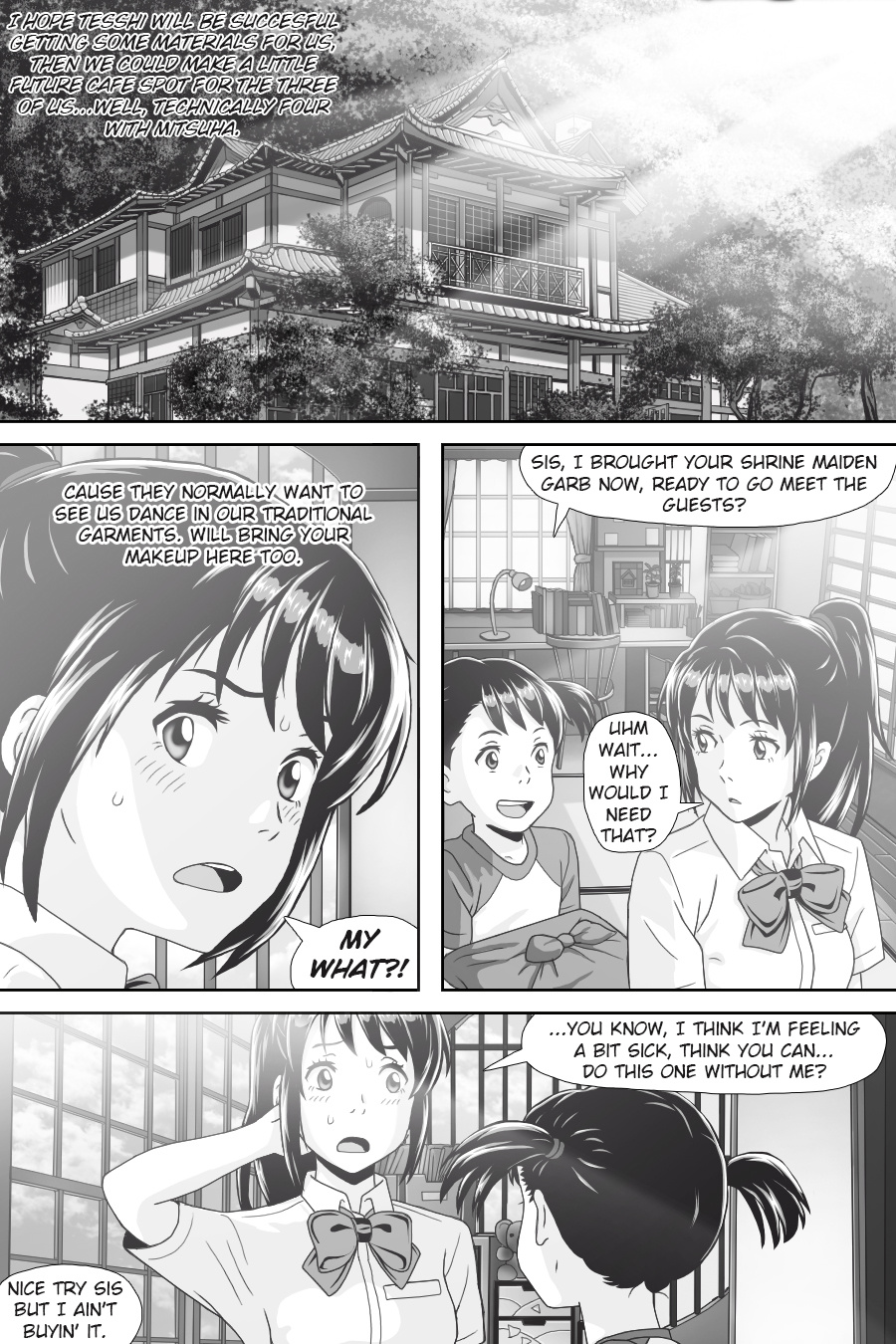 Kimi No Na Wa - Thoughts & Dreams (Doujinshi) Chapter 6 #26