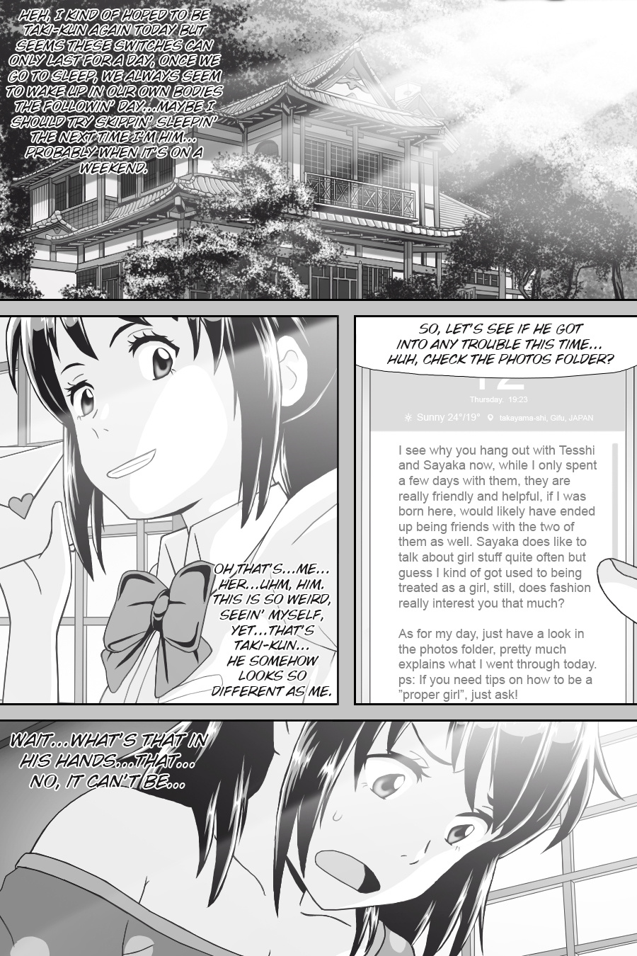 Kimi No Na Wa - Thoughts & Dreams (Doujinshi) Chapter 5 #46