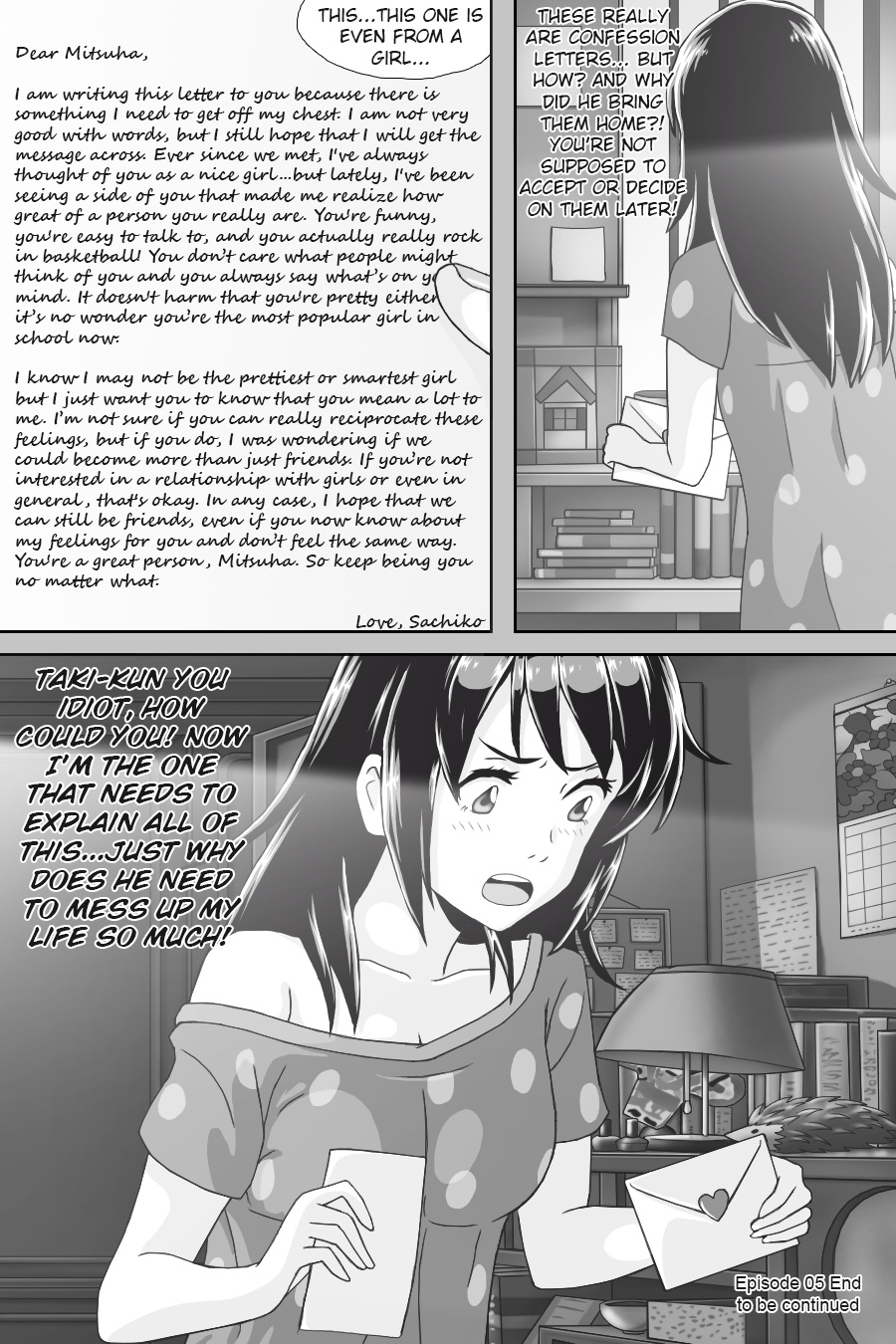 Kimi No Na Wa - Thoughts & Dreams (Doujinshi) Chapter 5 #47
