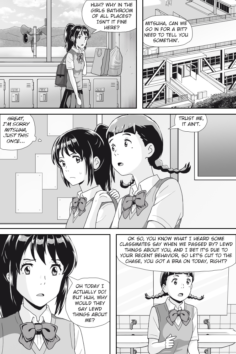 Kimi No Na Wa - Thoughts & Dreams (Doujinshi) Chapter 4 #14