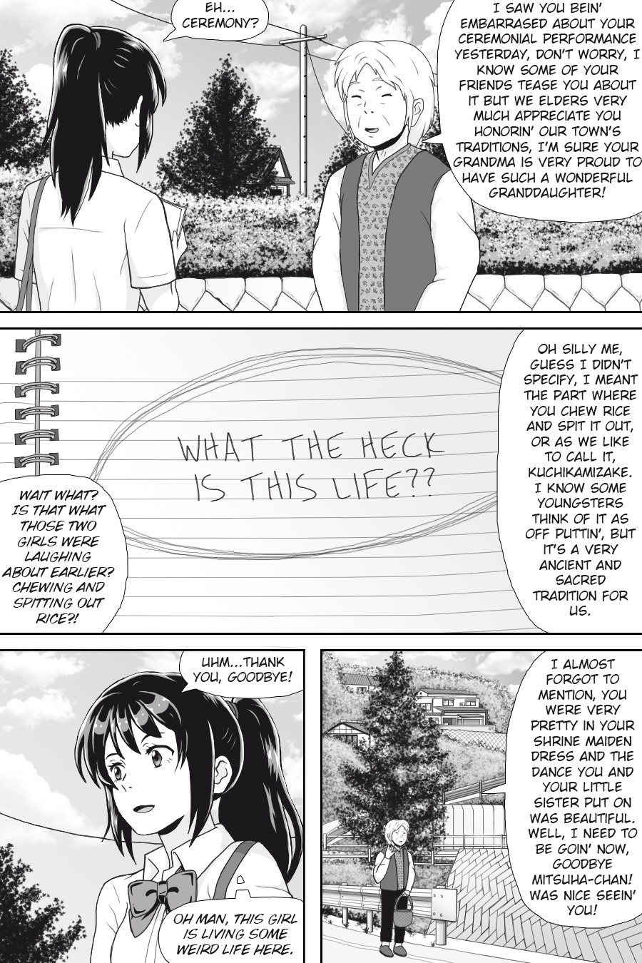 Kimi No Na Wa - Thoughts & Dreams (Doujinshi) Chapter 2 #32