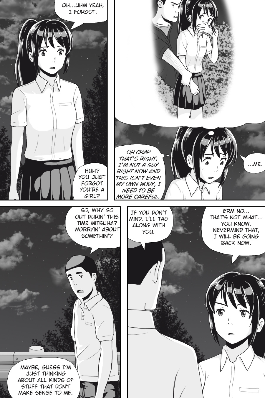 Kimi No Na Wa - Thoughts & Dreams (Doujinshi) Chapter 2 #36
