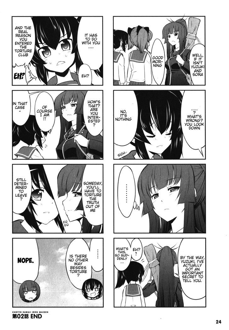 Chotto Kawaii Iron Maiden Chapter 2 #12