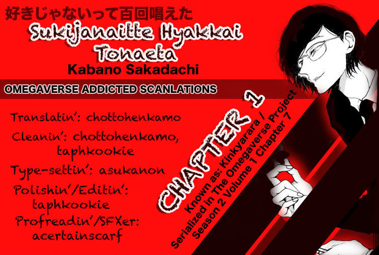 Sukijanaitte Hyakkai Tonaeta Chapter 1 #2