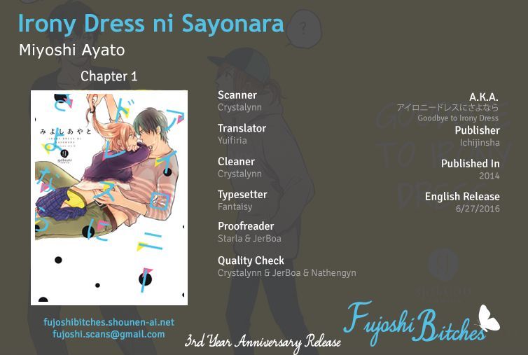 Irony Dress Ni Sayonara Chapter 1 #1
