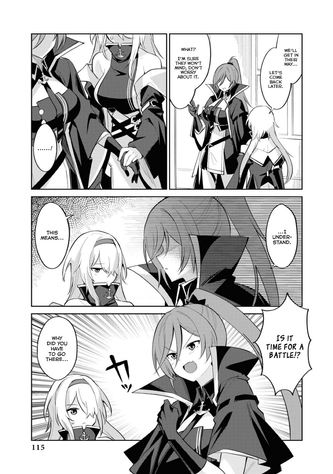 Azur Lane Comic Anthology Breaking!! Chapter 98 #3