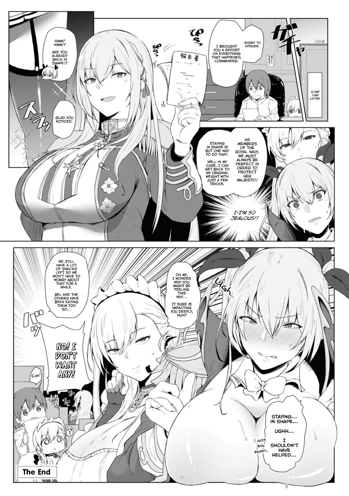 Azur Lane Comic Anthology Breaking!! Chapter 90 #10