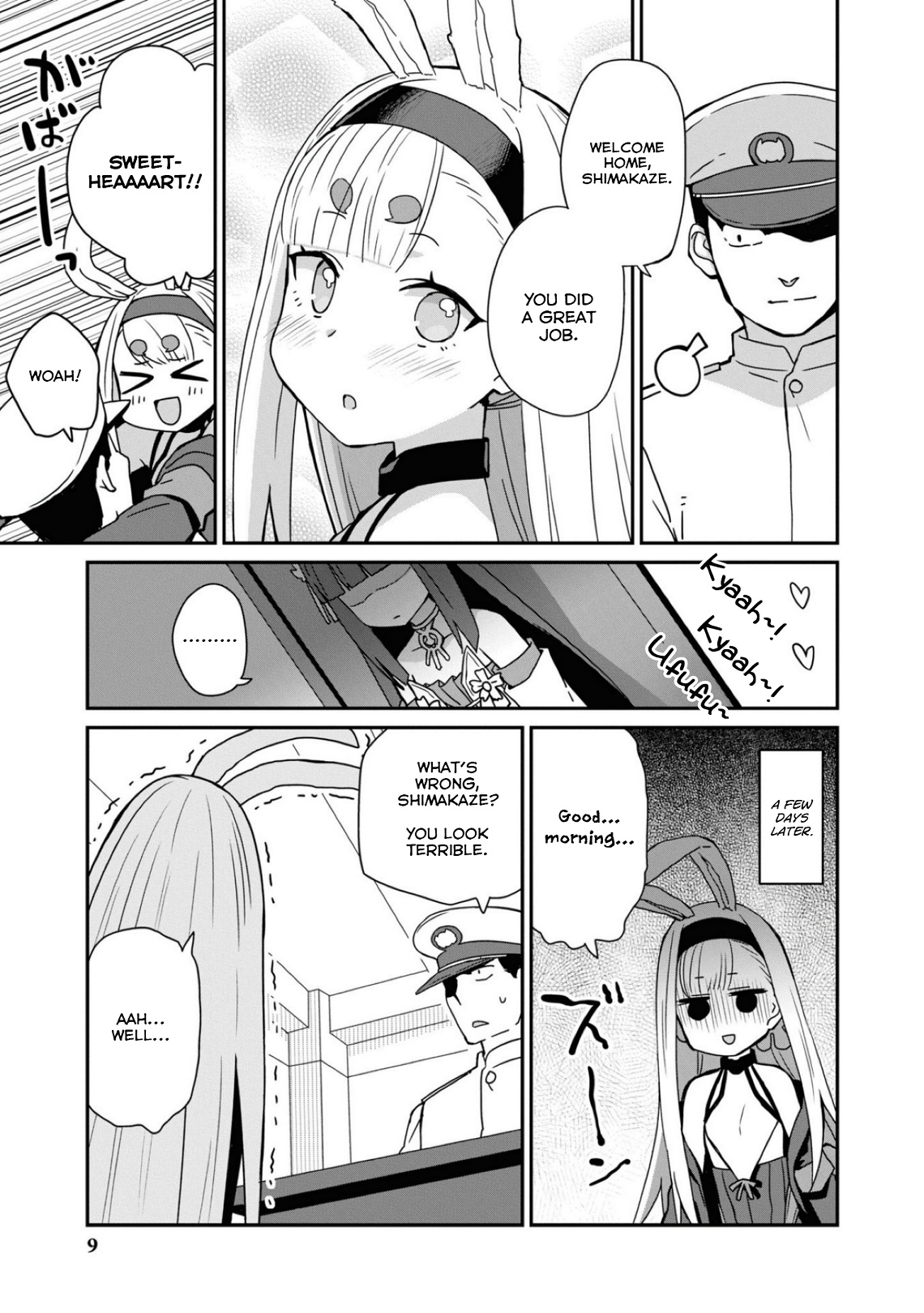 Azur Lane Comic Anthology Breaking!! Chapter 88 #9