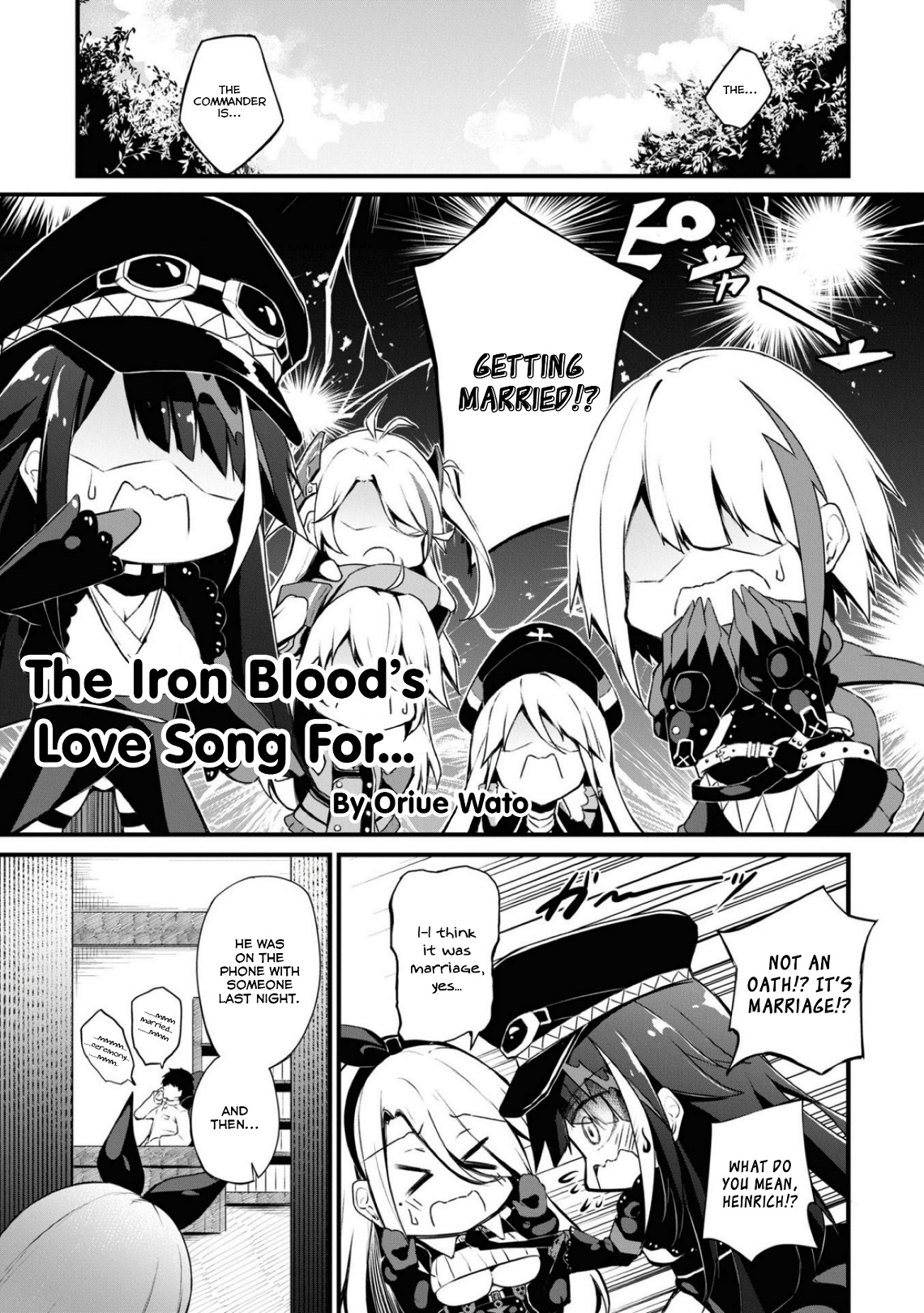 Azur Lane Comic Anthology Breaking!! Chapter 83 #1