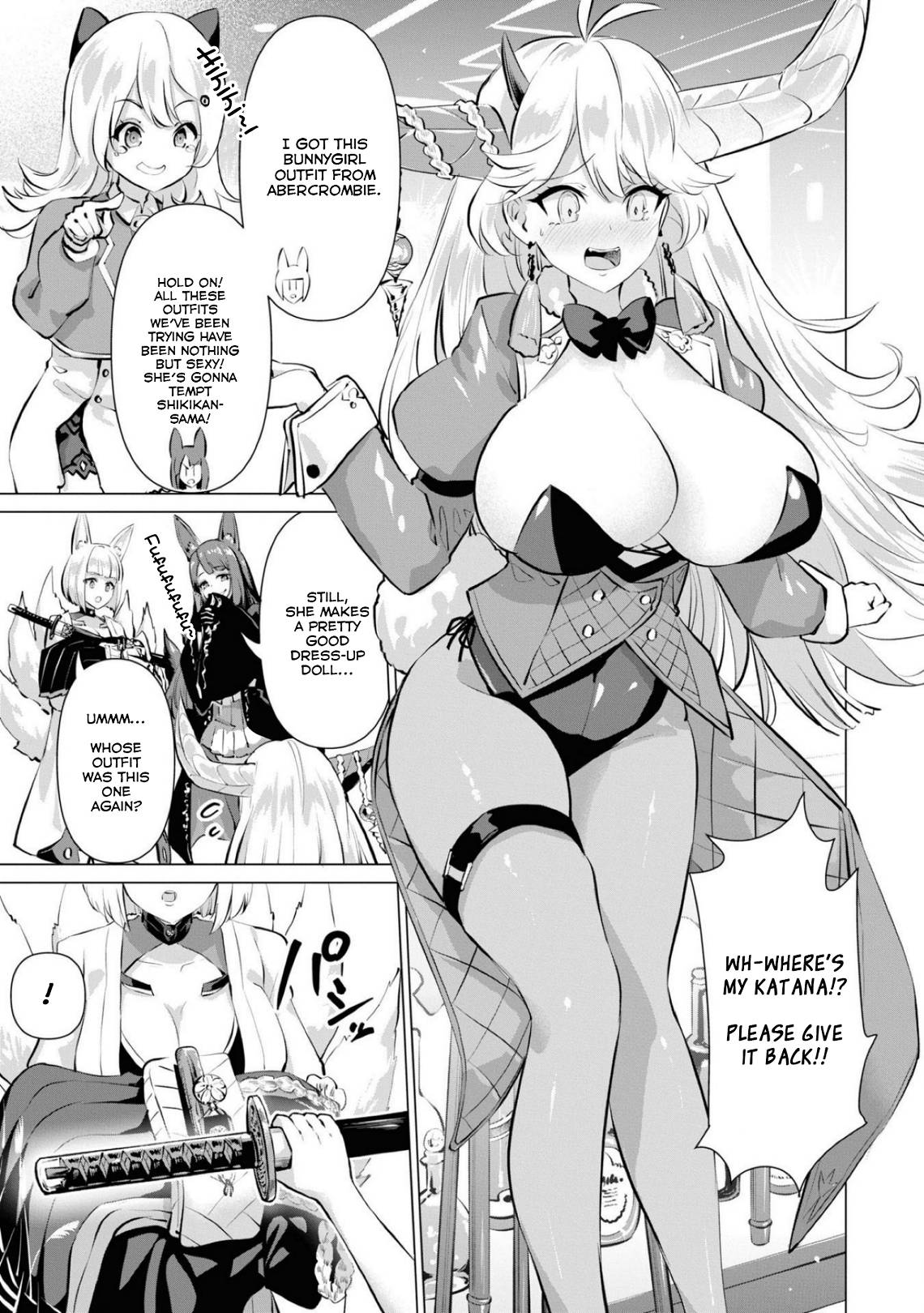 Azur Lane Comic Anthology Breaking!! Chapter 79 #7