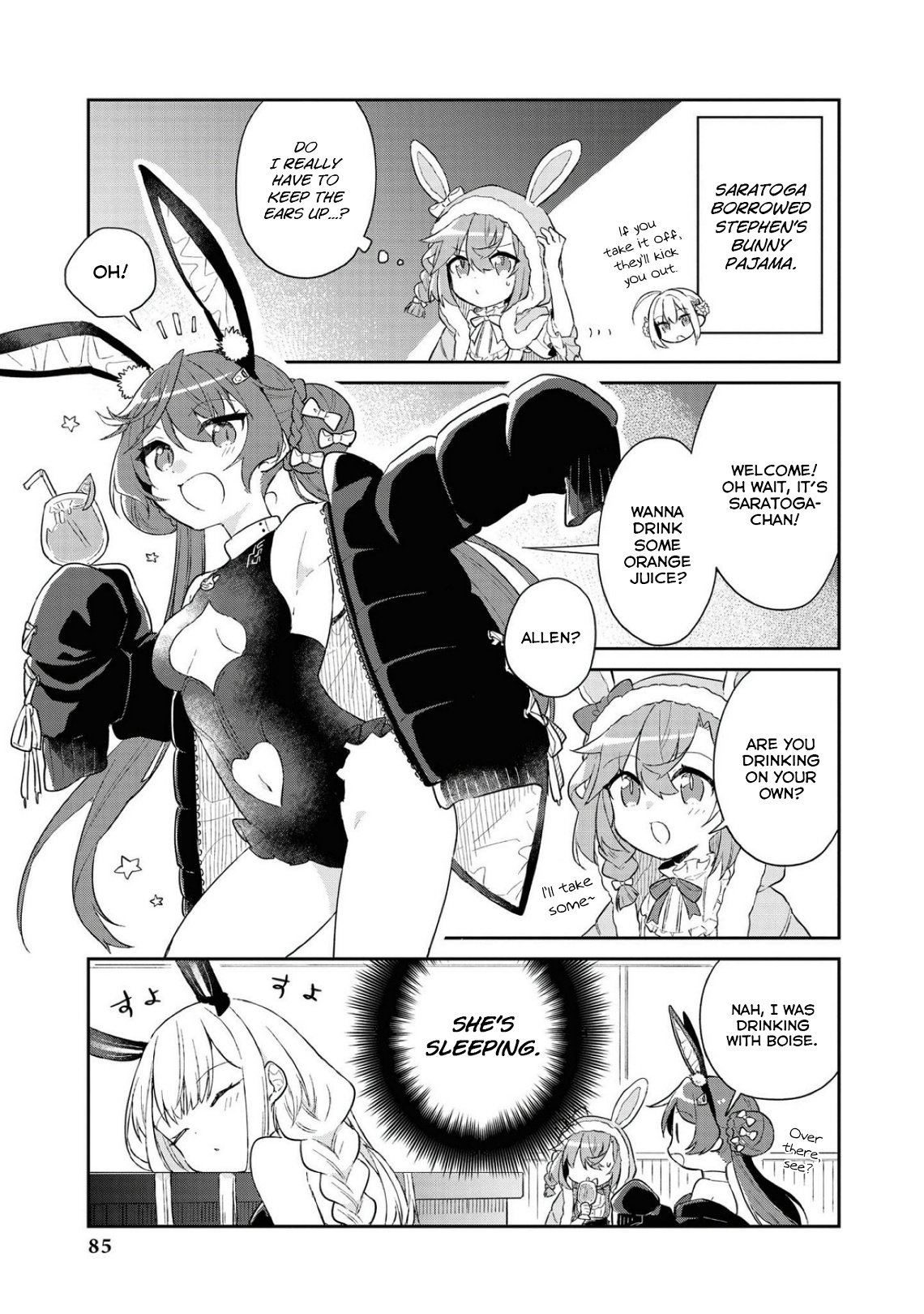 Azur Lane Comic Anthology Breaking!! Chapter 64 #7