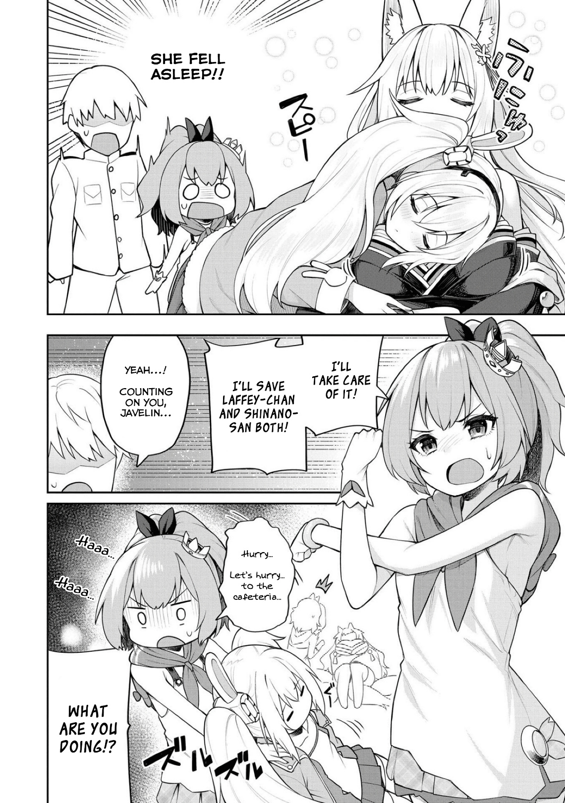 Azur Lane Comic Anthology Breaking!! Chapter 57 #4