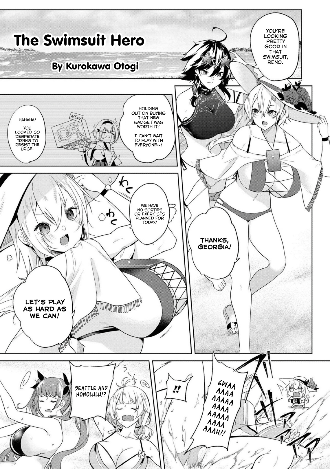 Azur Lane Comic Anthology Breaking!! Chapter 18 #1