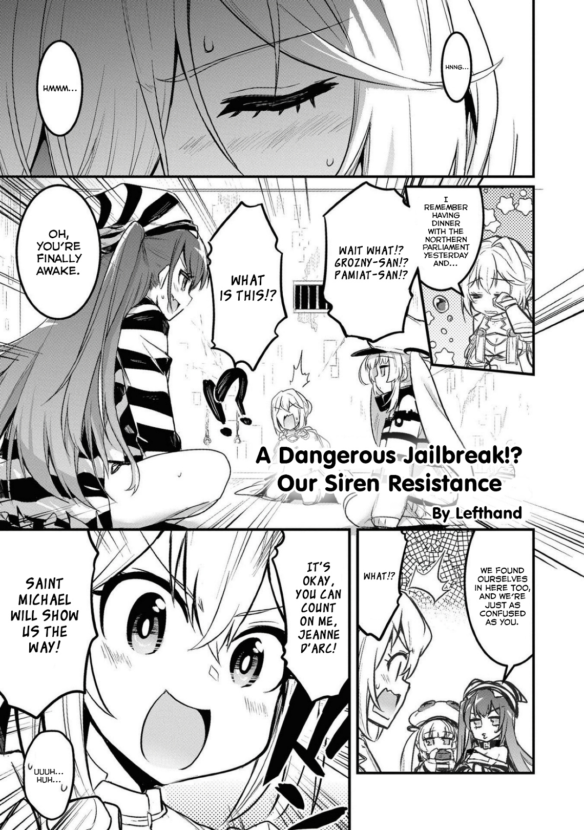 Azur Lane Comic Anthology Breaking!! Chapter 8 #1