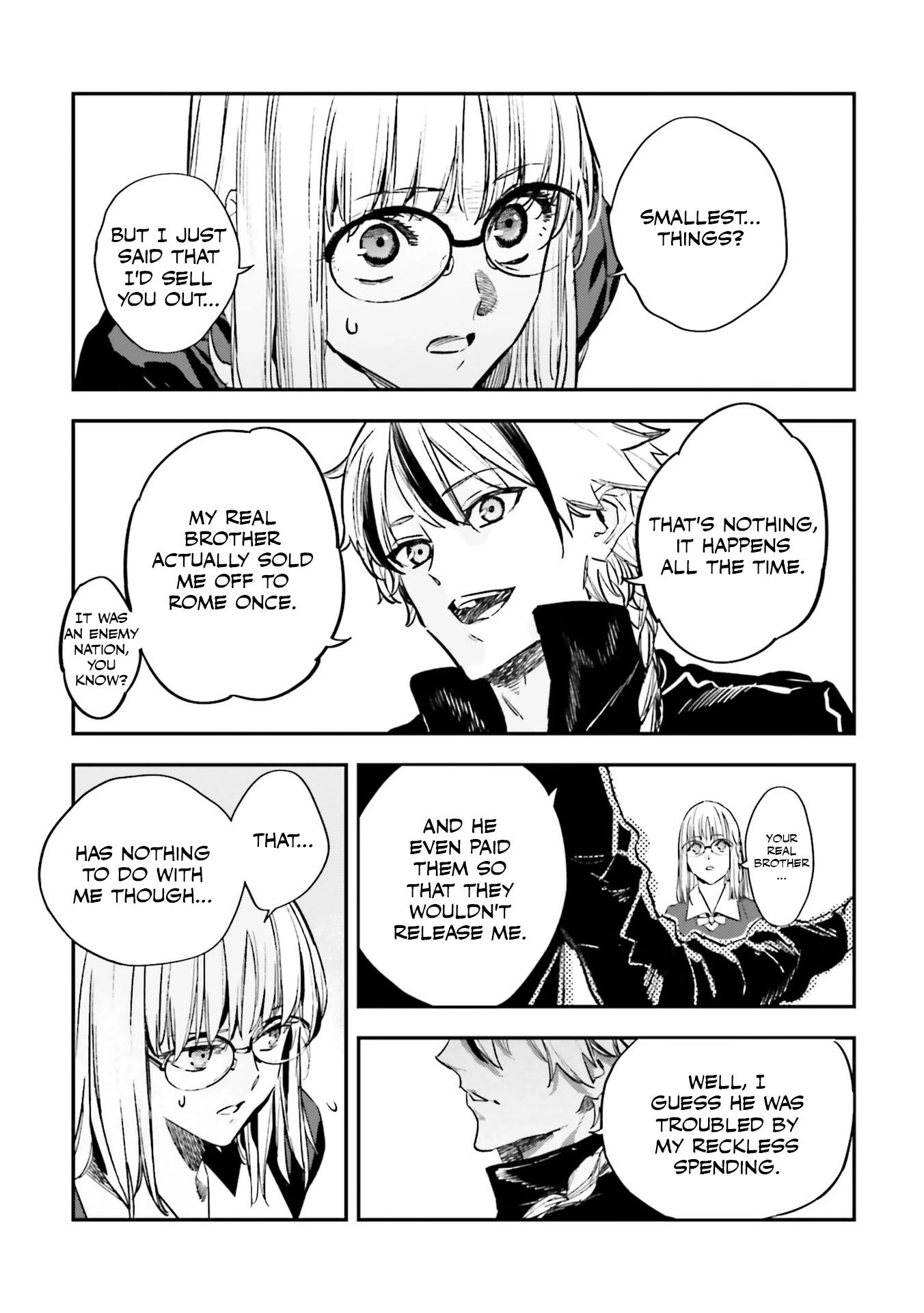 Fate/strange Fake Chapter 17.3 #42