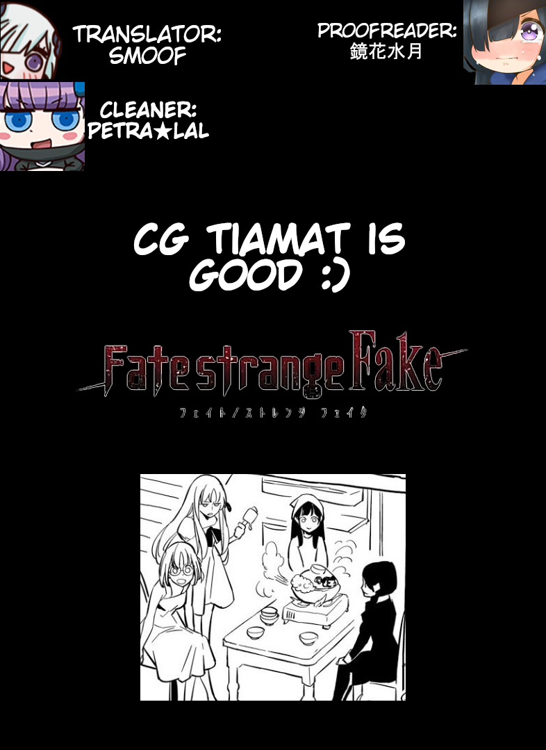 Fate/strange Fake Chapter 12.8 #1