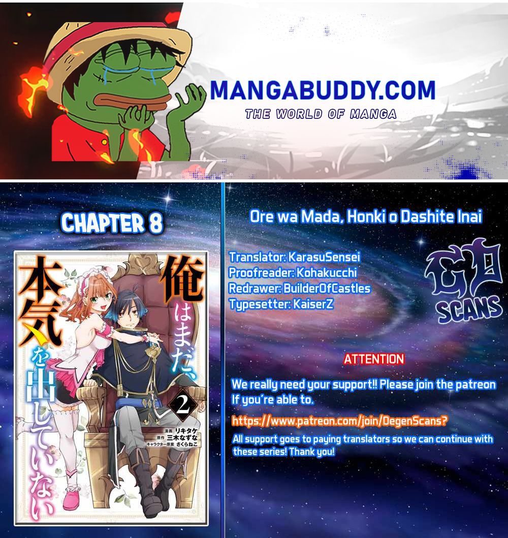 Ore Wa Mada, Honki O Dashite Inai Chapter 8 #1