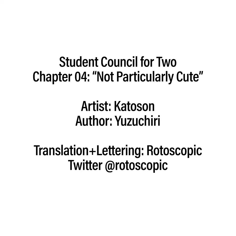 Student Council For Two Chapter 4 #6